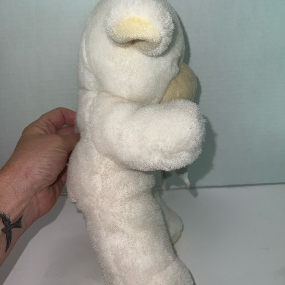 VINTAGE 1993 HAPPINESS AID TOY WELL MADE LAMB / SHEEP STUFFED ANIMAL PLUSH STAR - Picture 6 of 10